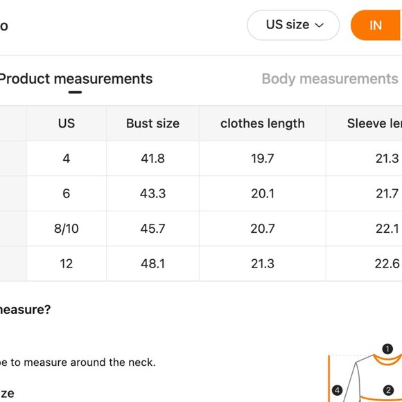 Women's White Tie Front Flared Sleeve Cropped Top Size Medium NWT - Picture 8 of 8